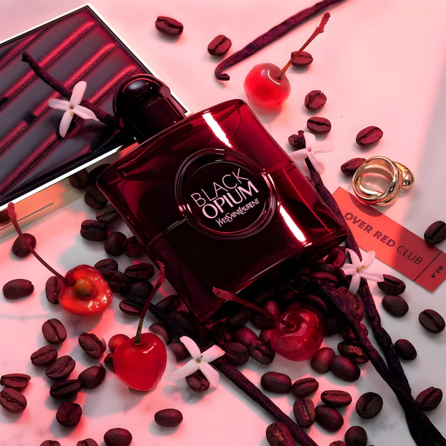 Yves Saint Laurent Black Opium Over Red Eau De Parfum for Women 3.0oz 90ml