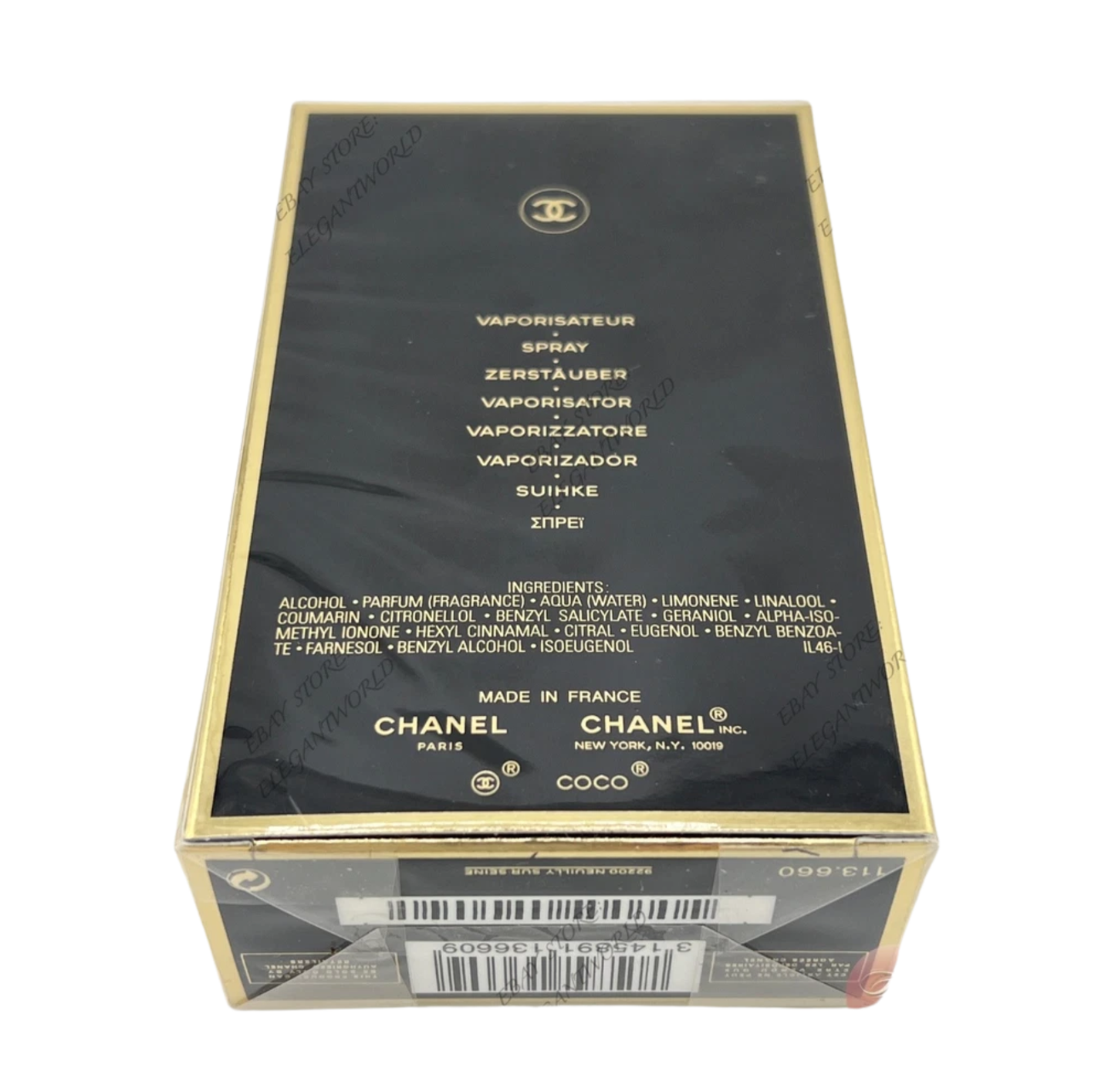 Chanel Coco Noir Eau de Parfum for Women 3.4oz 100ml