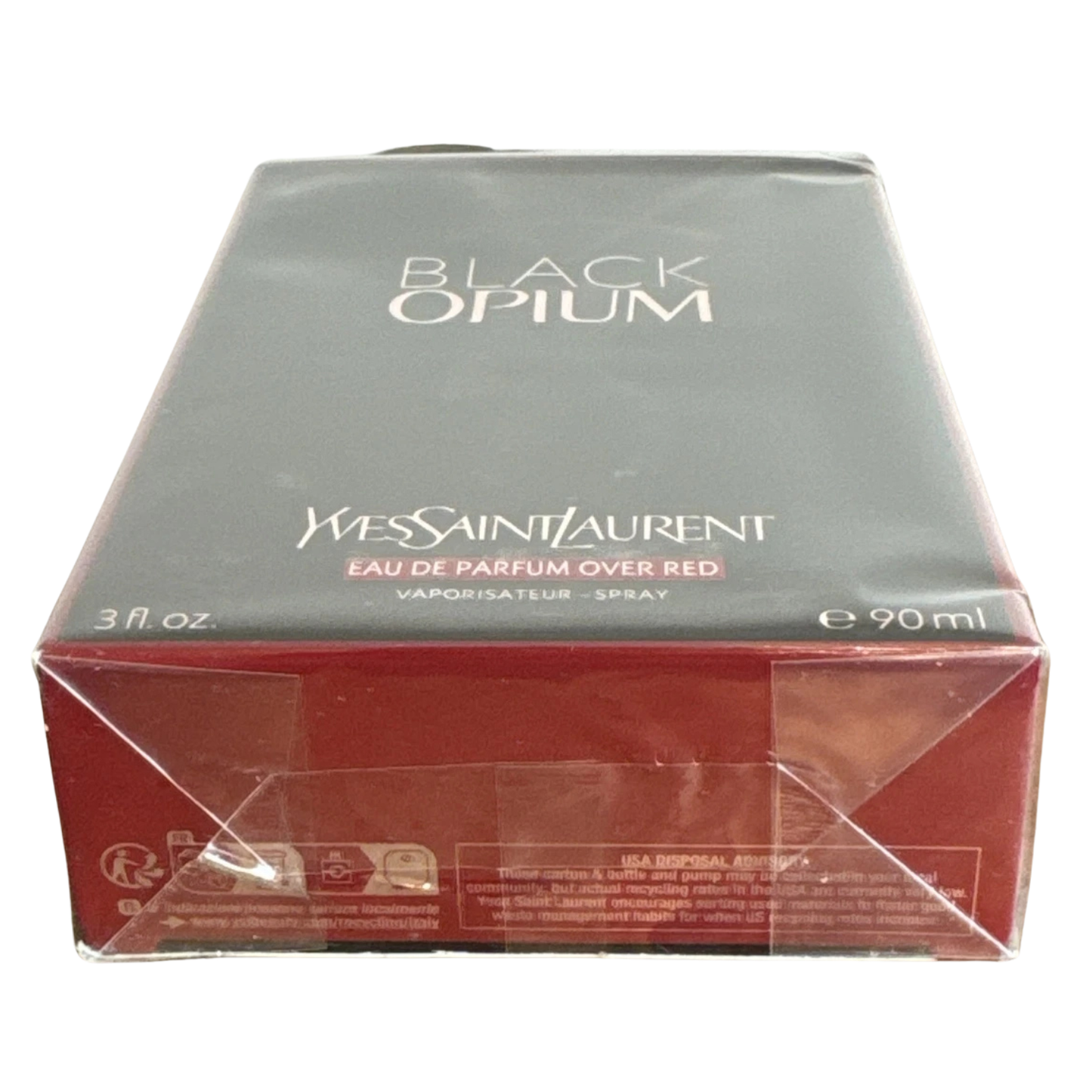 Yves Saint Laurent Black Opium Over Red Eau De Parfum for Women 3.0oz 90ml
